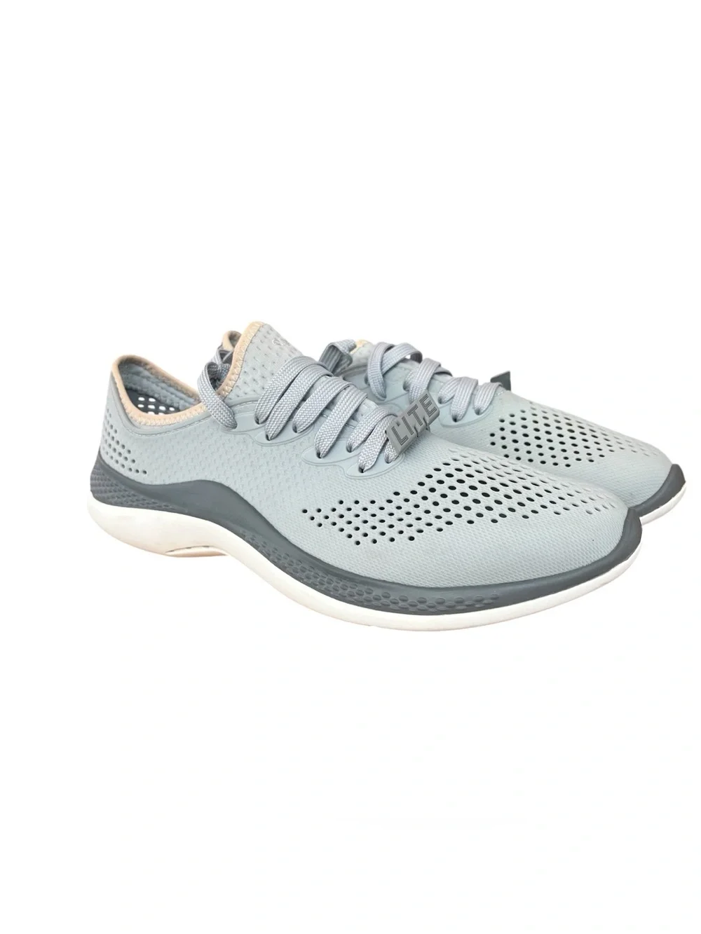 Crocs Literide 360 Pacer Shoes Men's Slate Grey Sneakers Size 9